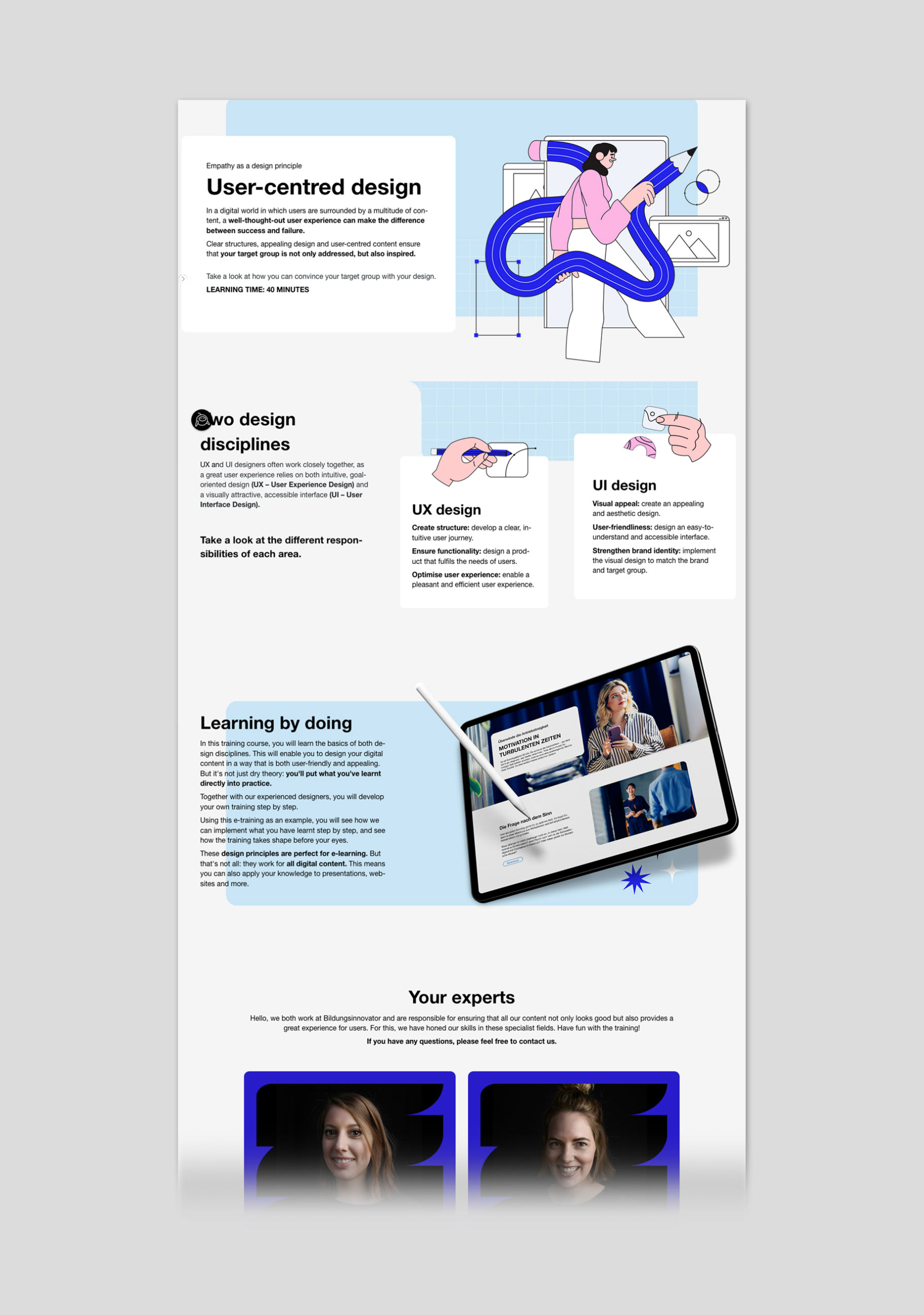 User-centered design
