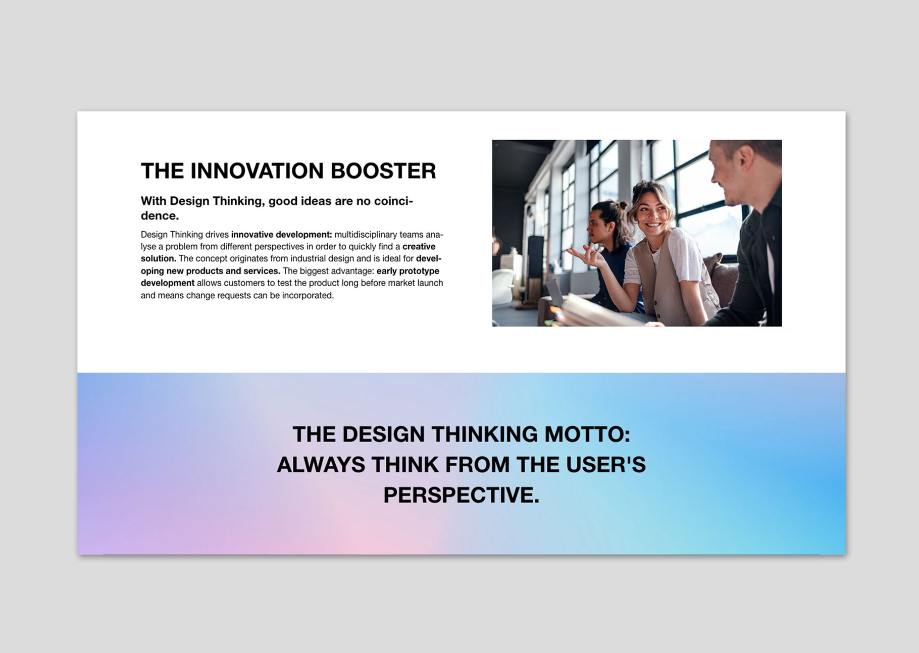 Design Thinking