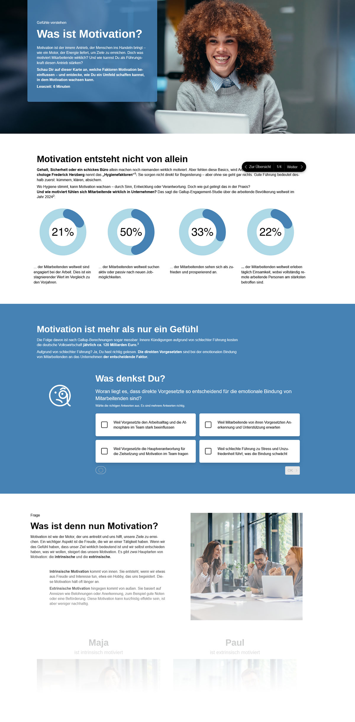 Was ist Motivation?