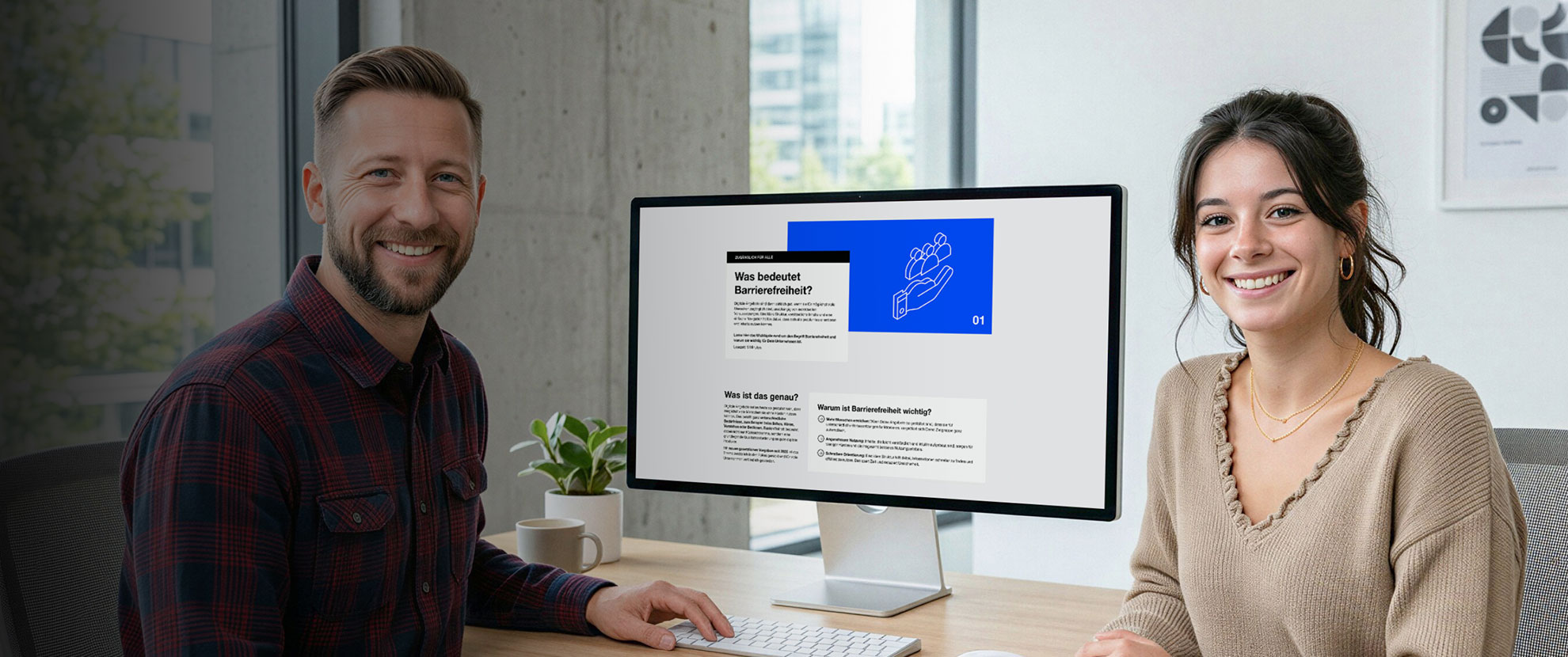 Barrierefreiheit in Websites und E-Learnings stärken