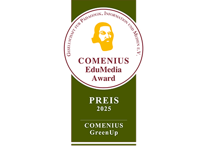 Comenius GreenUp Preis 2025 für nachhaltige Bildung